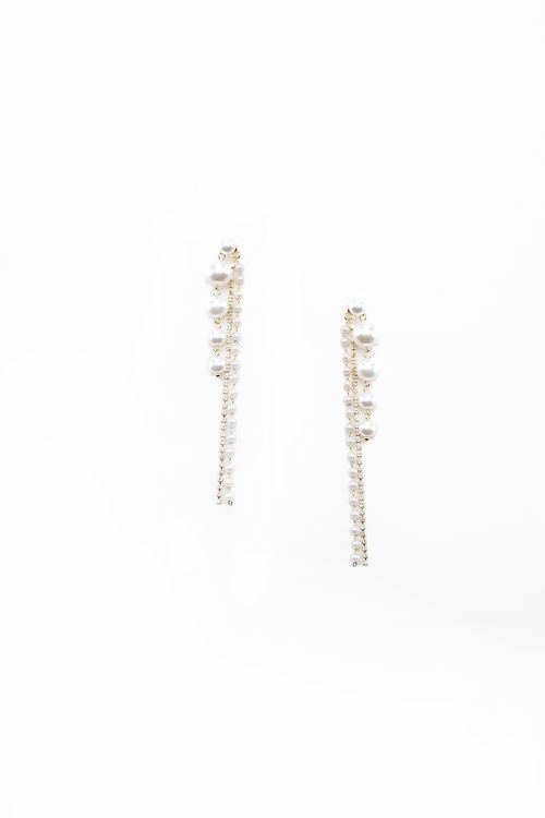 pearl dropped earrings