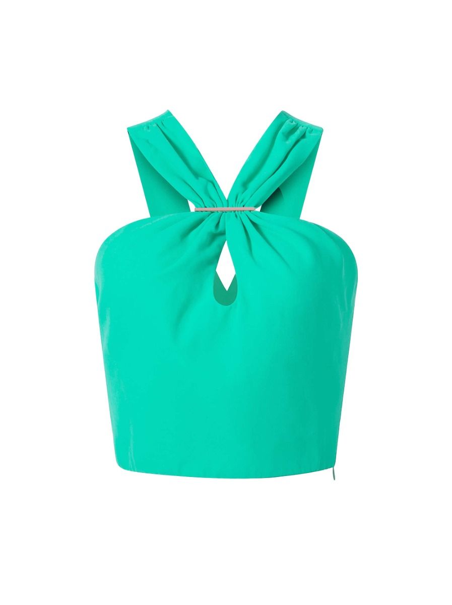 Halter neckline top