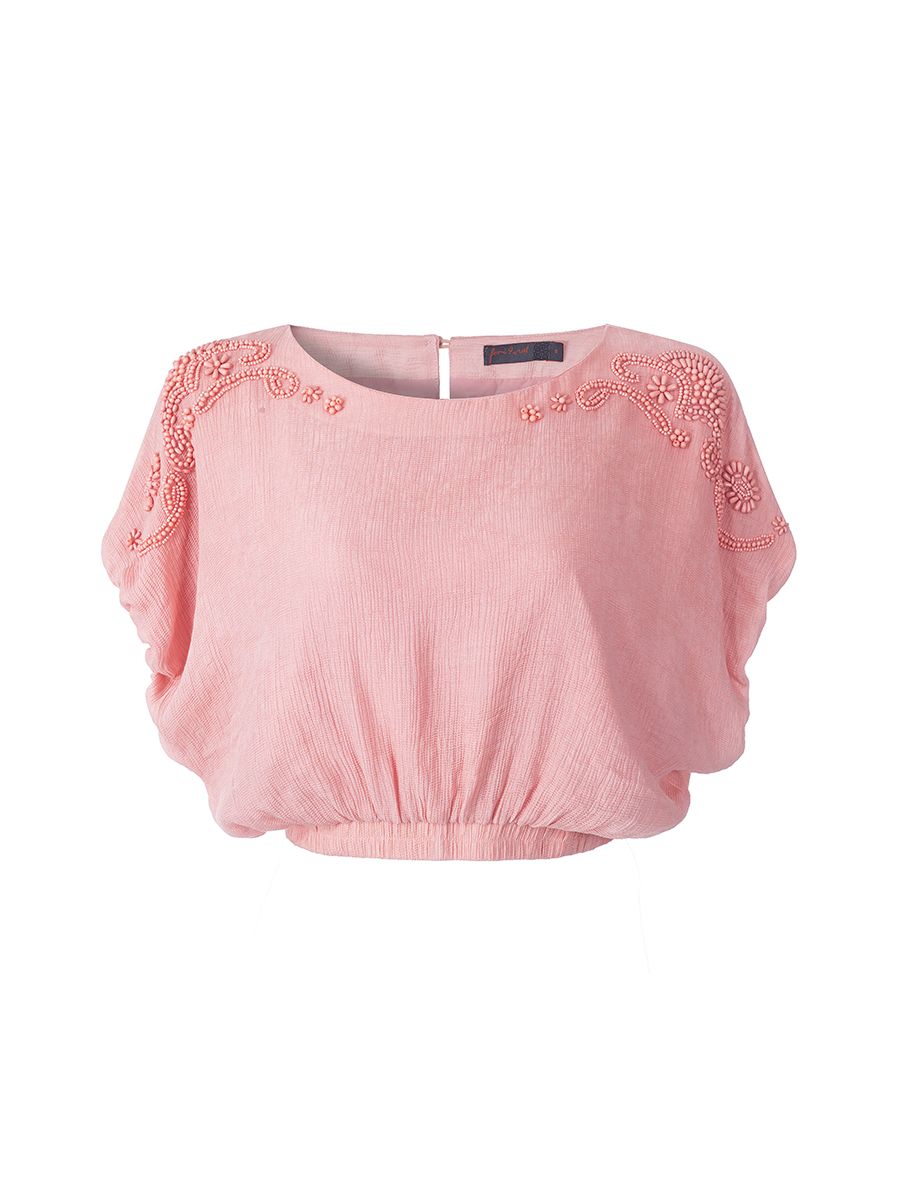 Pink Crop Top