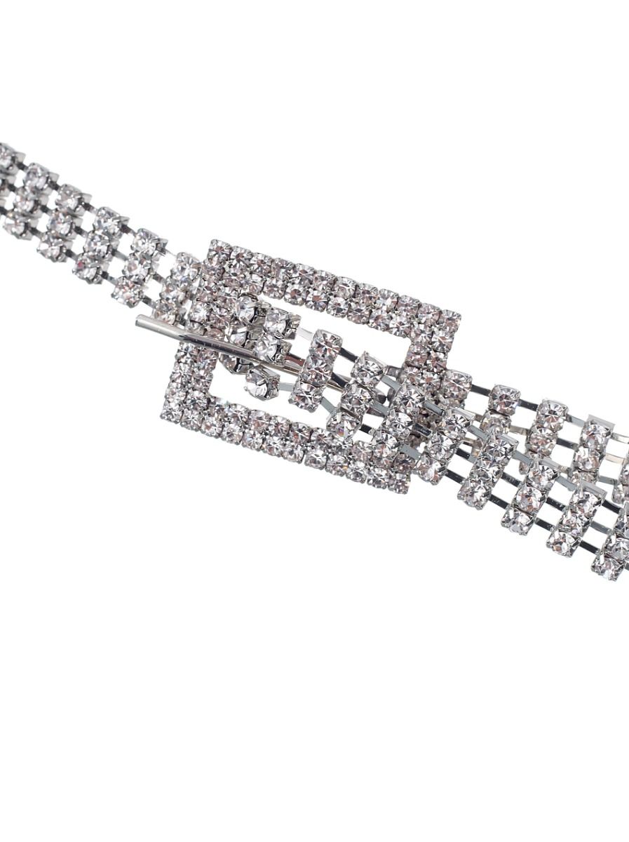 silver chain waist belt