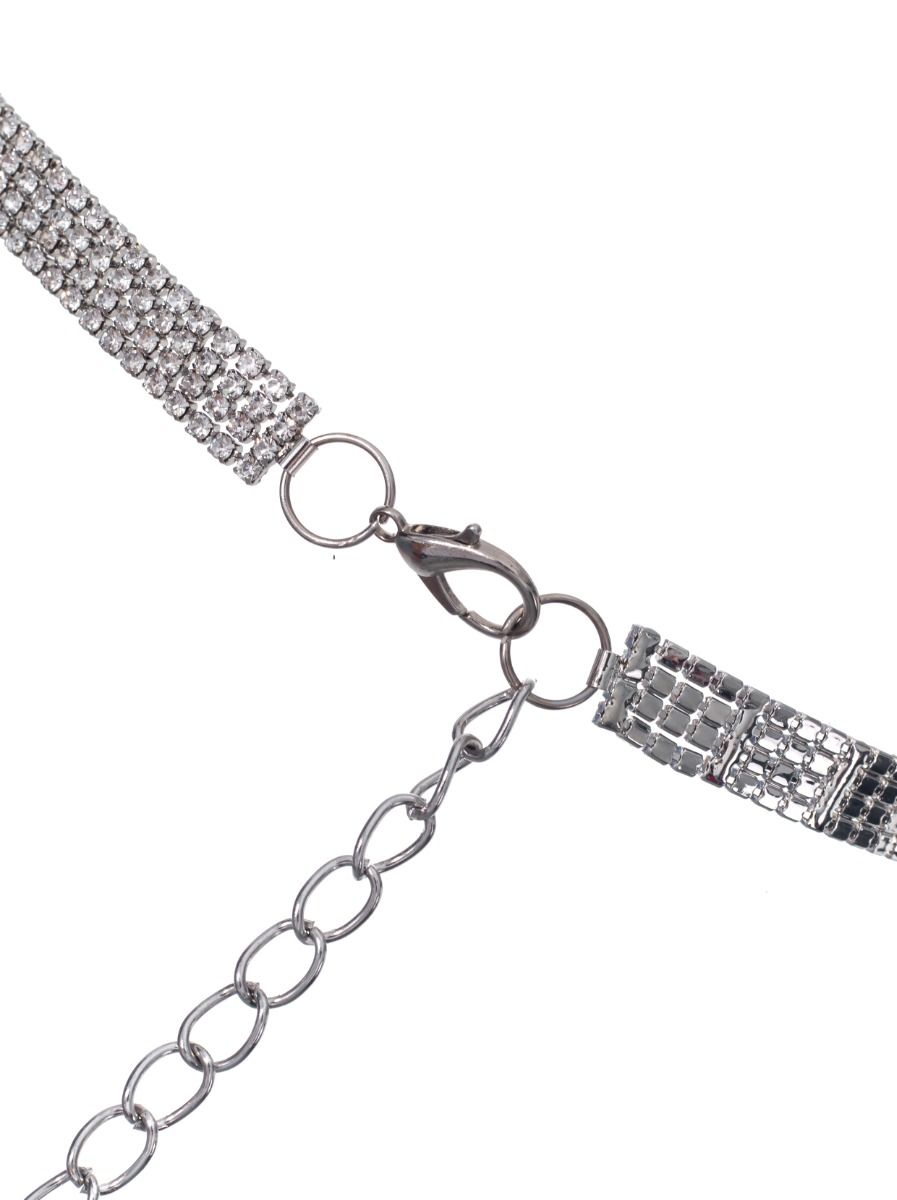 silver waist belt