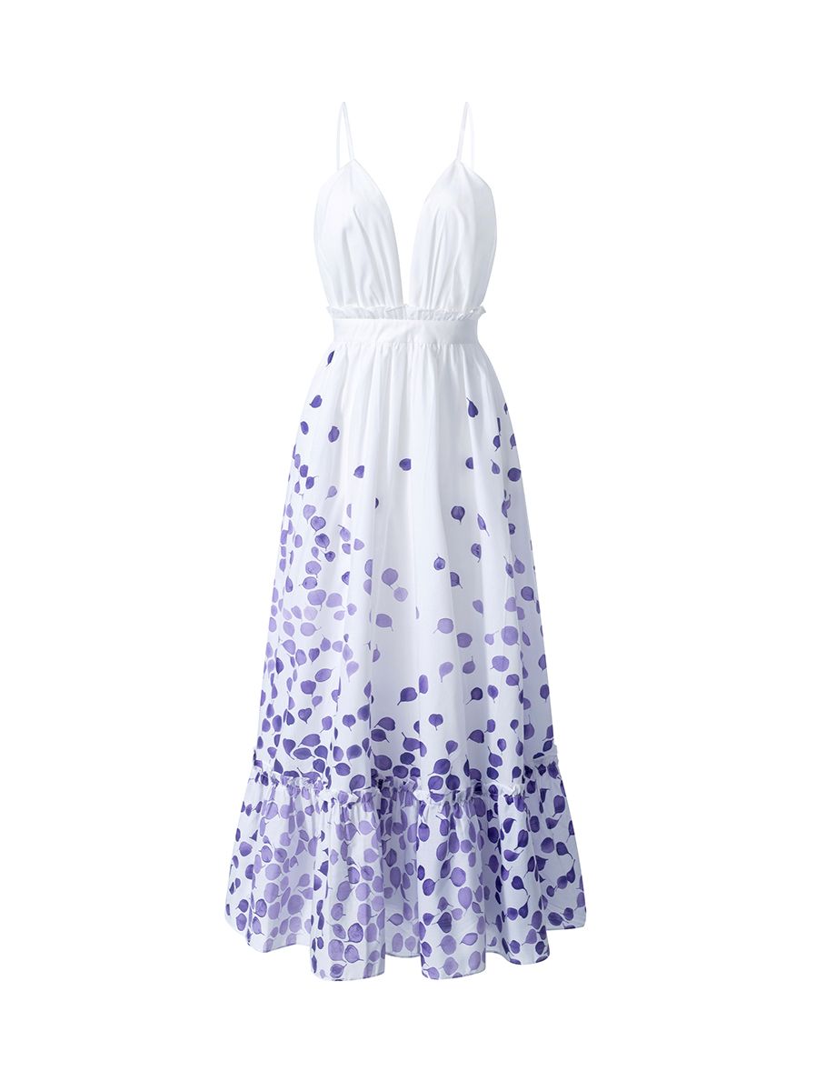 Petals prints dress