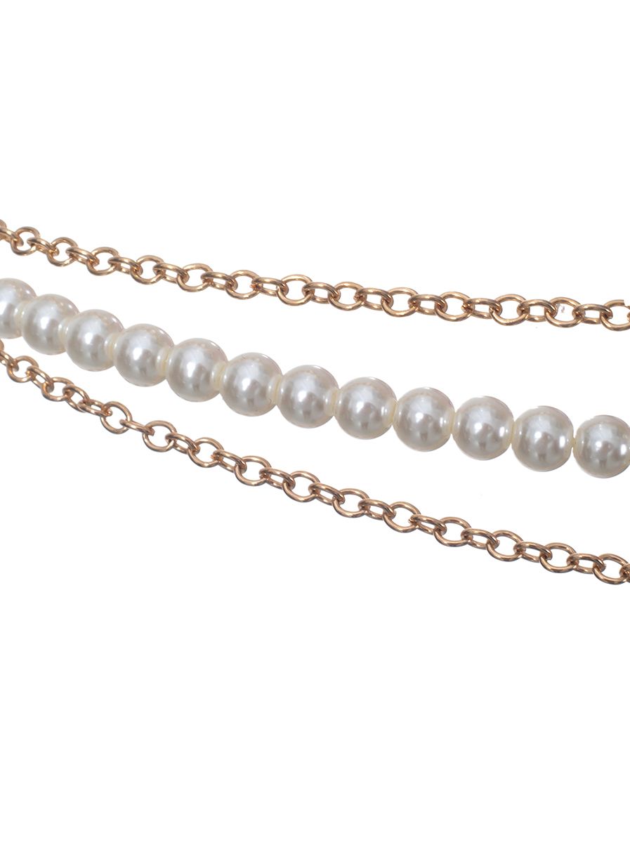 pearl embellishment belt