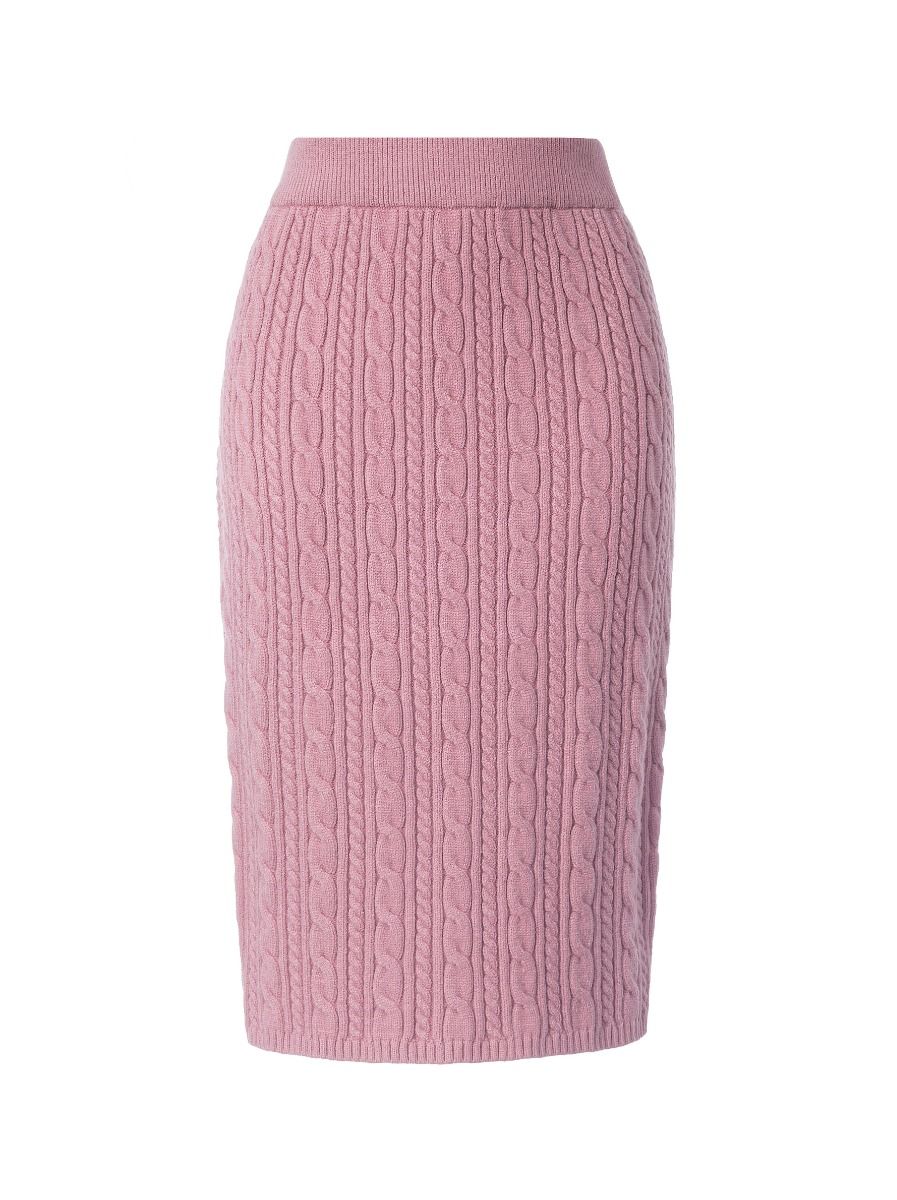 unique knitted skirt