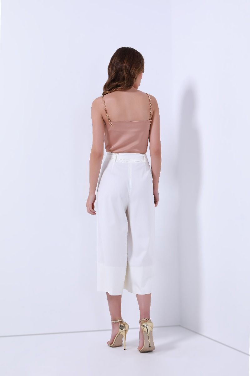 wide cropped pants