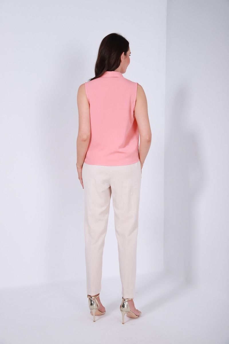 High waist linen pants