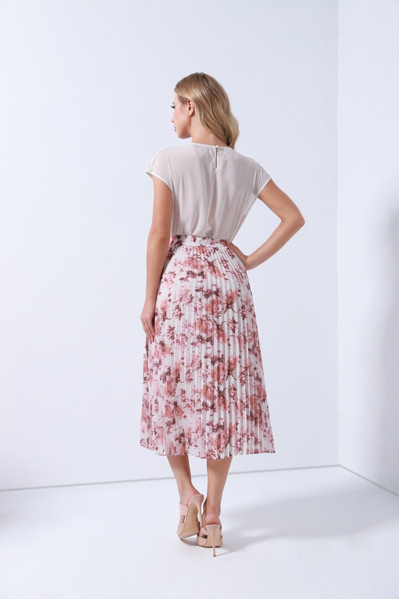 Highwaist Floral Skirt