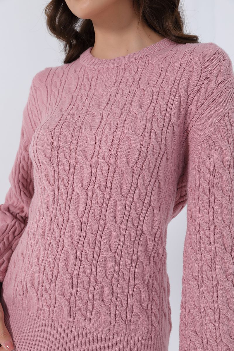 unique knitted pullover