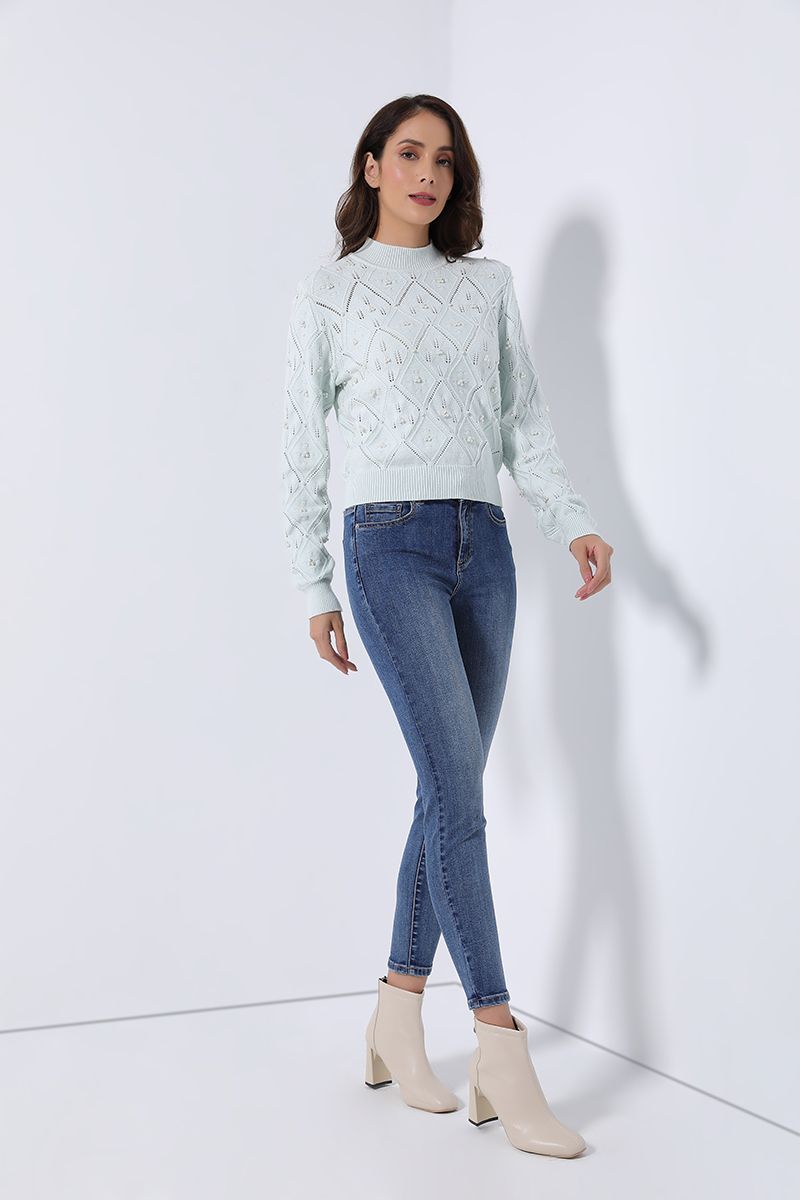 unique knitted pullover