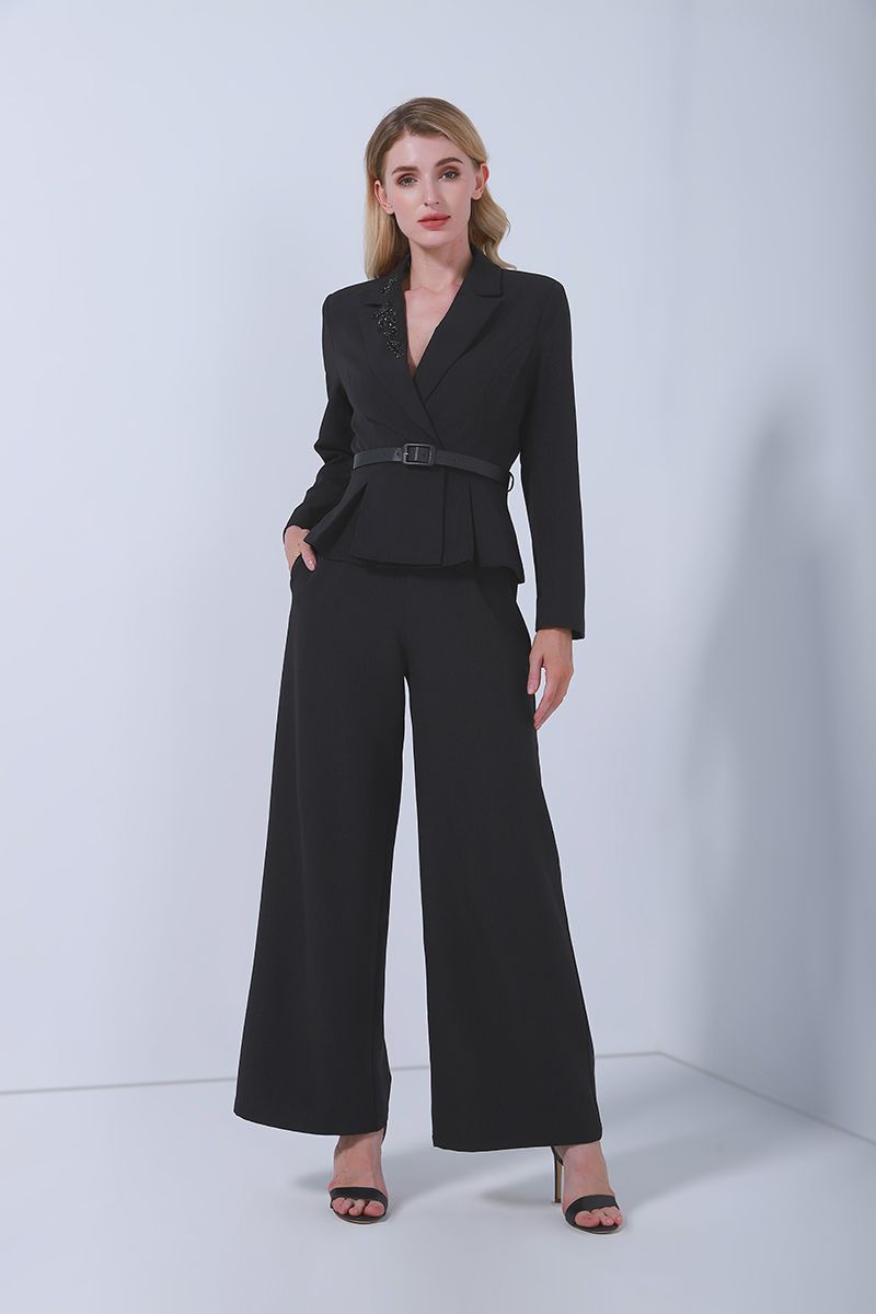 High waist trousers