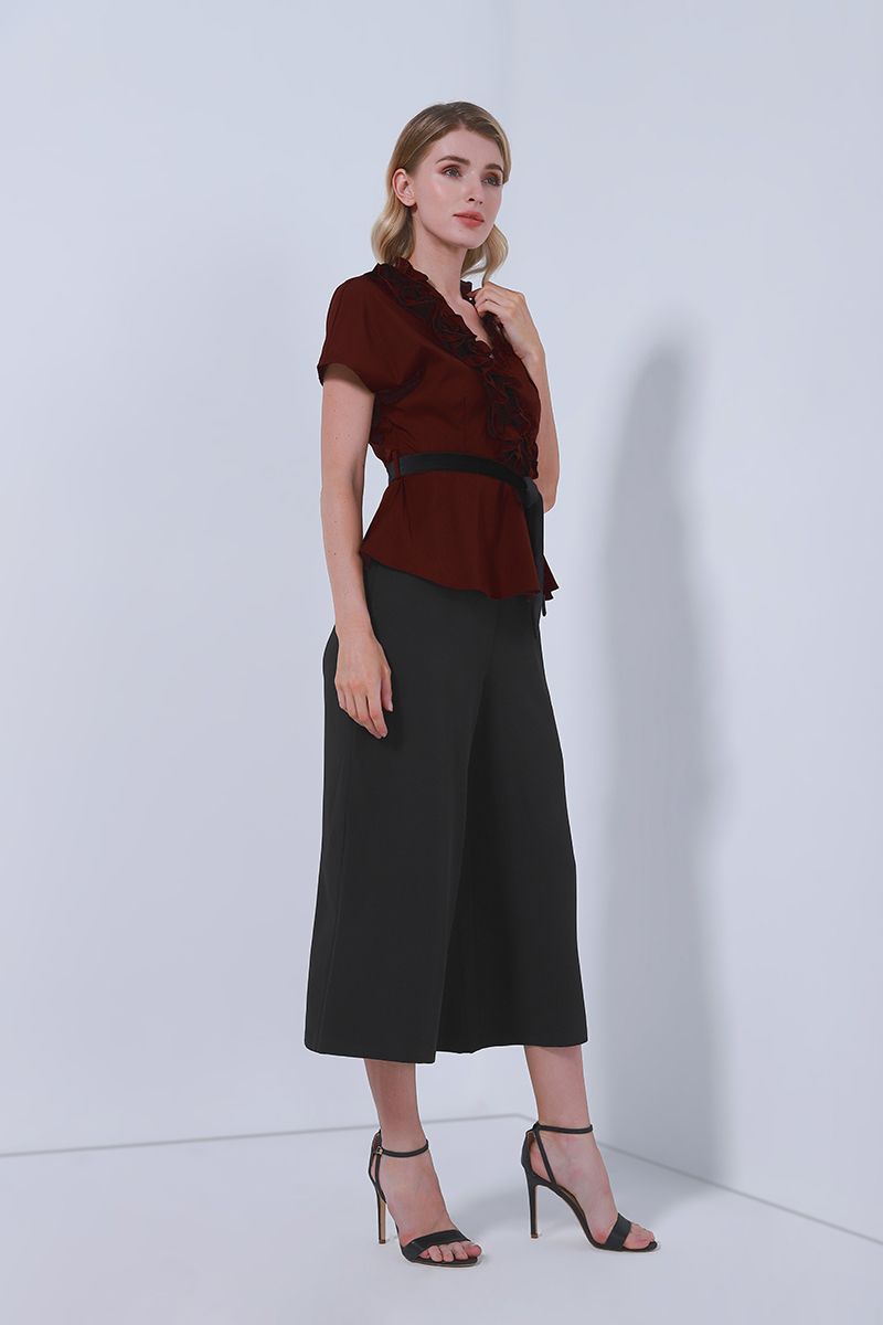 High waist Wide Leg Pants